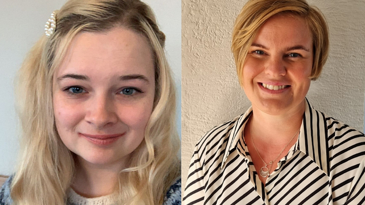 To nye ansatte i NMF Rogaland: Karoline Melstveit (t.v.) og Ida Olea Kongshaug (t.h). Foto: Privat