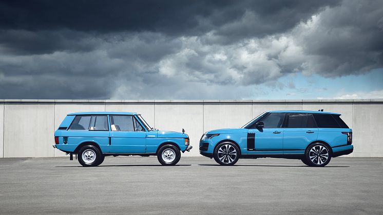 Range Rover kombinerer design og suveren terrengfunksjonalitet, med sofistikert luksus. 