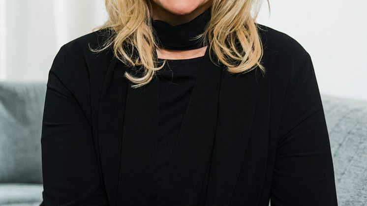 Kattis Ahlström står upp för organtransplantationsfrågan