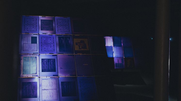 Installationsbild / installation view: Untitled Blue, 2019, Theresa Traore Dahlberg