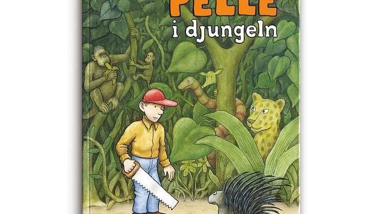 Pelle i djungeln av Jan Lööf Bok Happy Meal 2016 