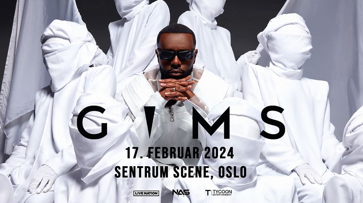 GIMS TIL NORGE FOR FØRSTE GANG!