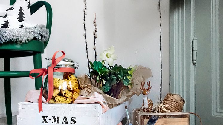 Julpyssla med färg