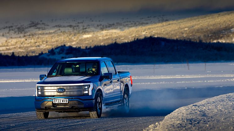 Ford F-150 Lightning Norge vinter 2023