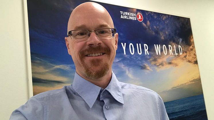 Tobias Andersson, Regional Corporate Sales Representative, Turkish Airlines.