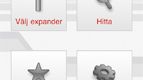  Expanderväljare i din iPhone - Välj expander med ett klick