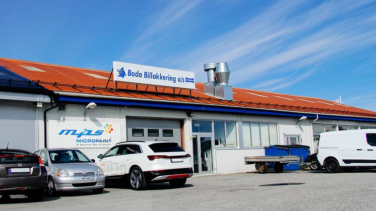 Bodø: Nordvik Gruppen har inngått intensjonsavtale om kjøp av Bodø Billakkering AS. Foto: Nordvik