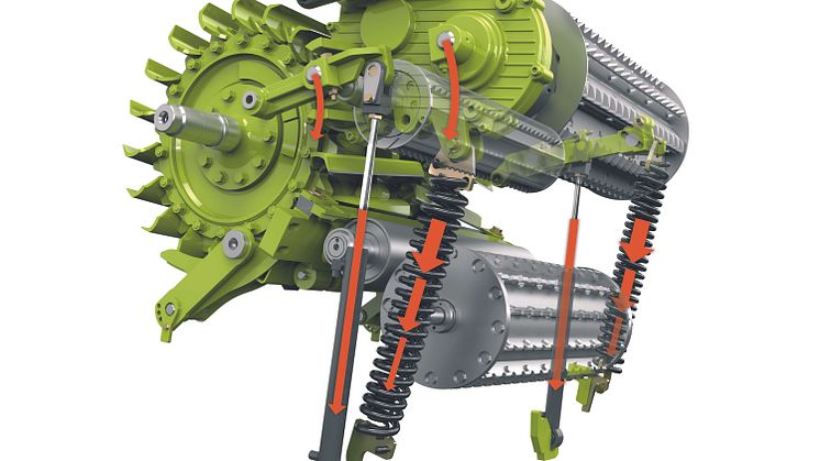 JAGUAR Hydraulic precompression with intelligent control ensures consistent chop quality.