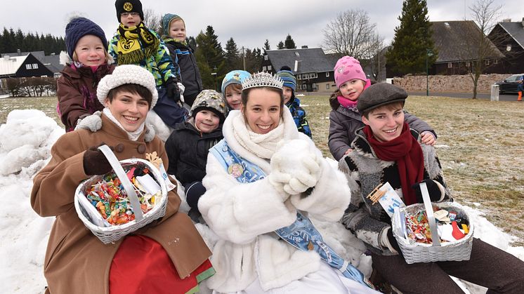 Schneekönigin-Fest in Oberbärenburg 