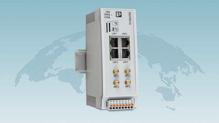 Industriell 5G Router för privata och publika 5G nät  TC ROUTER 5004T-5G EU 