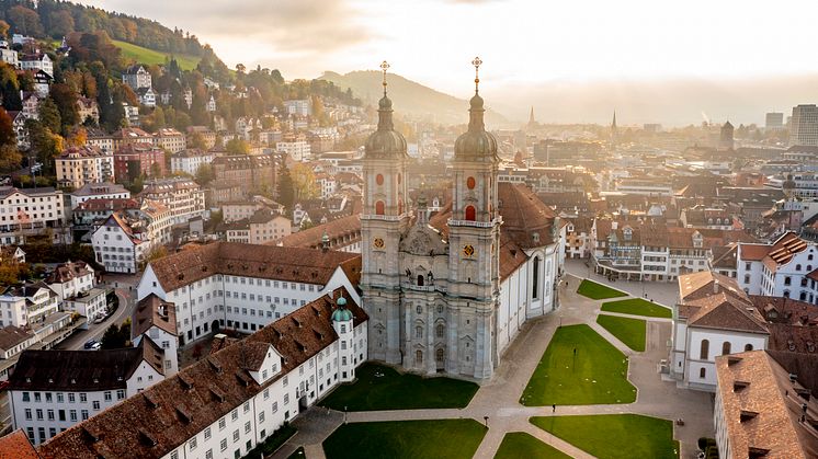 Stiftsbezirk und Kathedrale in St. Gallen