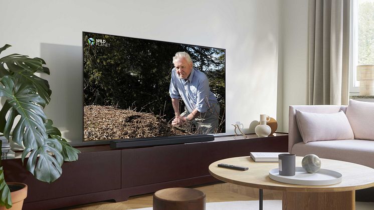Nu lanseras nya kanalen Wild Planet i Samsung TV plus