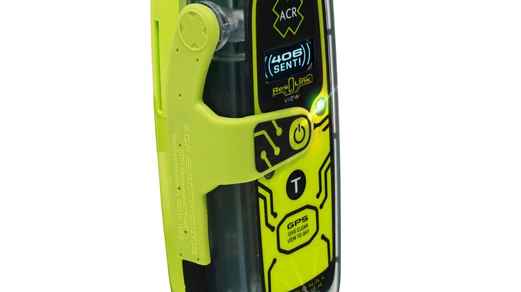 Hi-res image - ACR Electronics - The new ACR Electronics ResQLink View Personal Locator Beacon with Optical Display Technology 