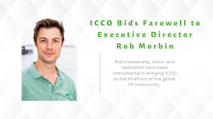 ICCO Bids Farewell to Executive Director Rob Morbin