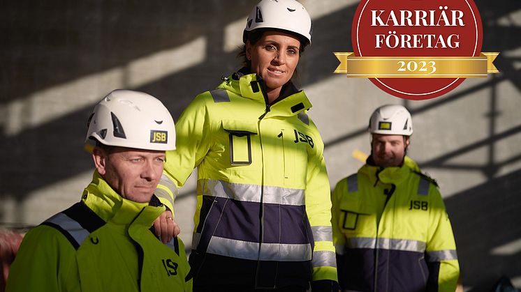JSB blir återigen utsedd till Karriärföretag för 2023. I motiveringen lyfts bland annat JSB:s karriärs och utvecklingsmöjligheter samt ett imponerande employer branding arbete. 