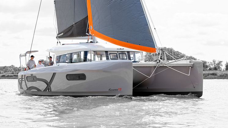 The new EXCESS 12 will be launched at Cannes Yachting Festival