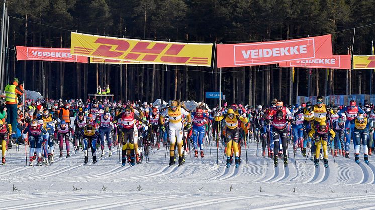 Tjejvasan 2022 starten