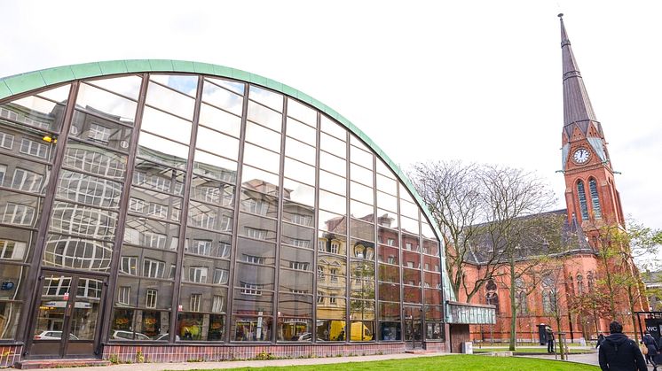 Simhallsbadet i Helsingborg.