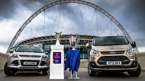 Ford feirer 21 år som samarbeidspartner for UEFA Champions League