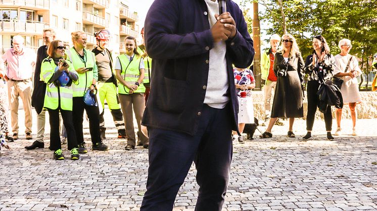 Omar Samy Gamal, byråd for kultur, idrett og frivillighet