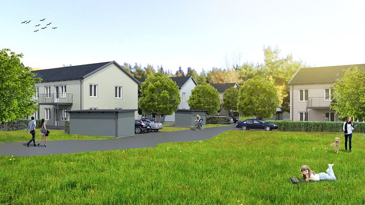 Byggstart för 20 nya bostäder i Trosa