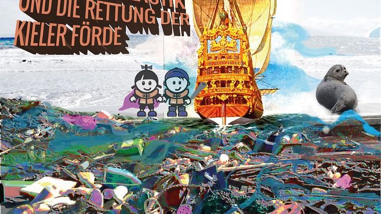 Meeresmüll kunstvoll in Szene gesetzt. Ein Workshop für Kinder zum Thema Meeresschutzstadt Kiel