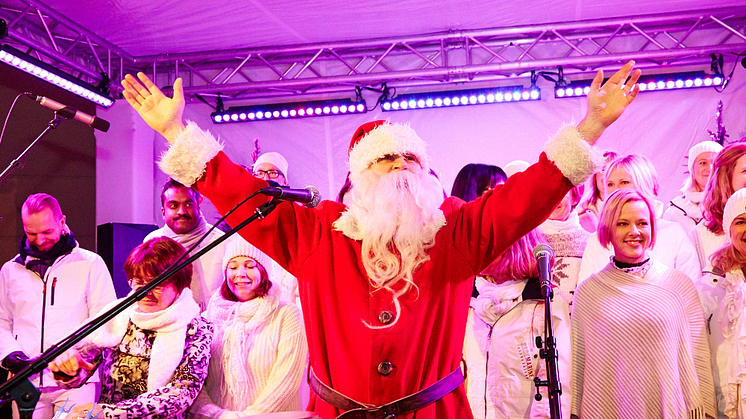 Invigning av jul på Kungsmässan 2014!