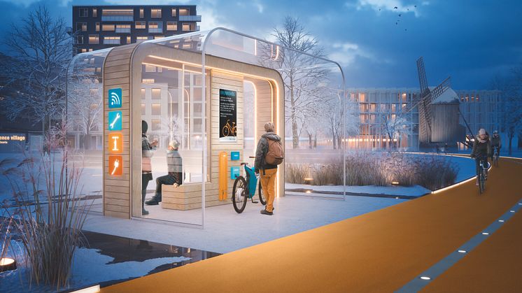 Lund får uppvärmda torg och spårvagnshållplatser 