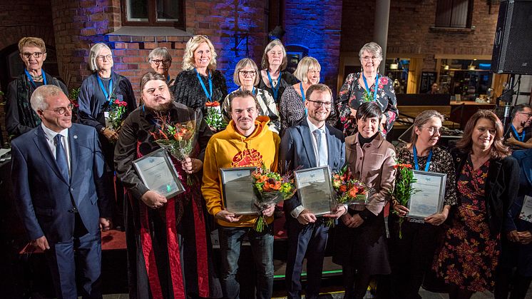 Utdelningsceremoni stipendiater 2019. Foto: Norska barentssekretariatet.