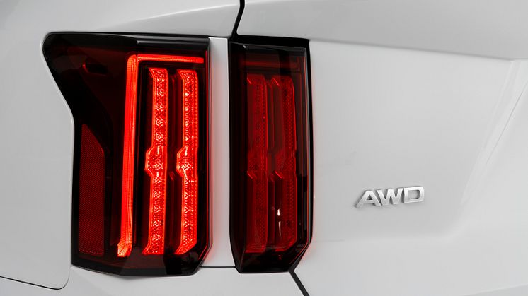 rear led lamps and AWD emblem