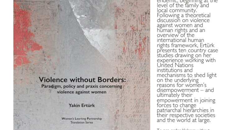 Violence without Borders - Paradigm, policy and praxis concerning violence against women