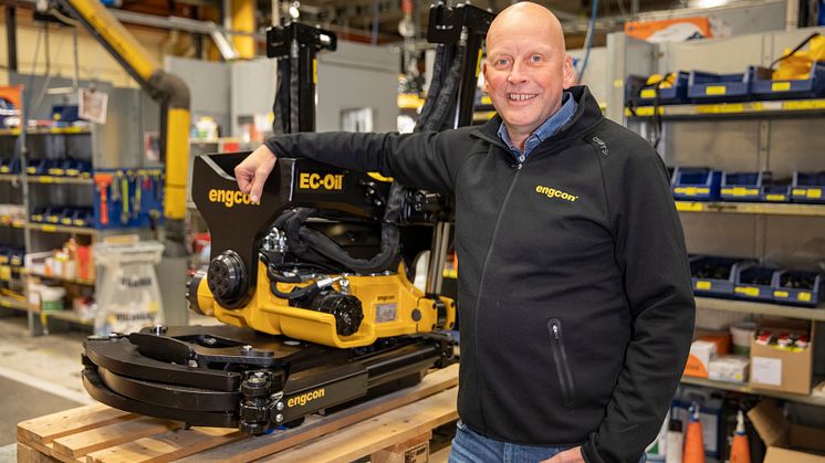 Krister Blomgren, VD på Engcon Group