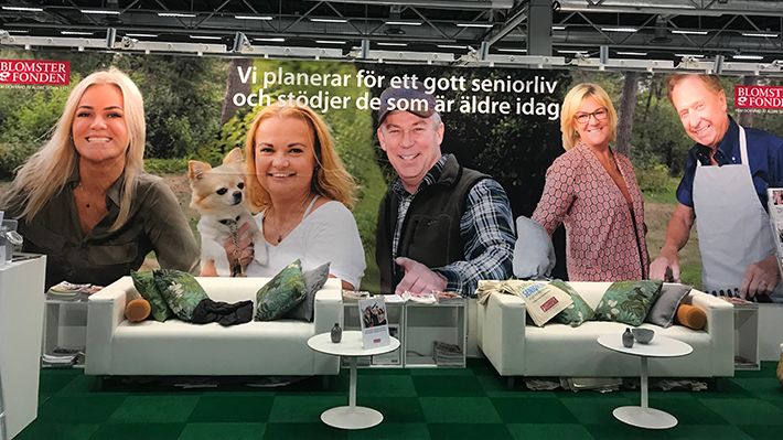 Ta en paus i våra sköna soffor på Seniormässan