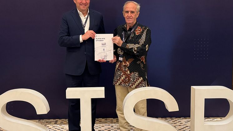 Bengt Rittri and Didier Perez in Jakarta