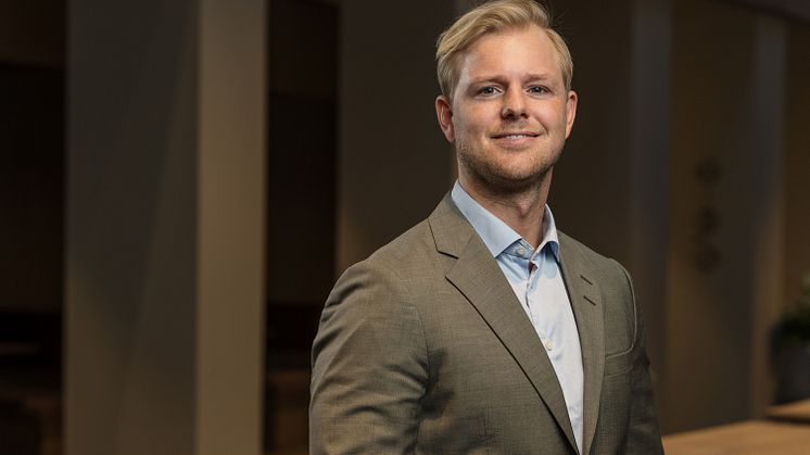 Carsten R. Solberg er Höegh Eiendoms nye finanssjef. Foto: Arild Danielsen