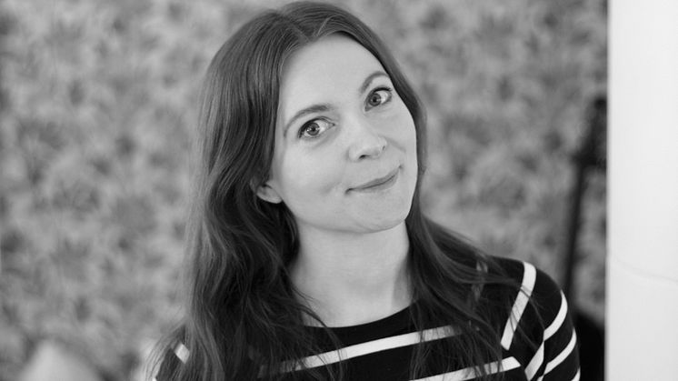 Årets Tegneserie 2016-prisen gikk til Anja Dahle Øverbye. Foto: Johan Øverbye.