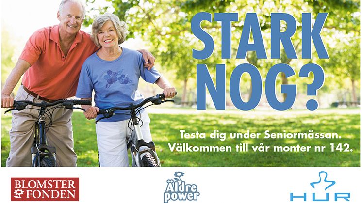 Kom till Seniormässan och träffa Blomsterfonden