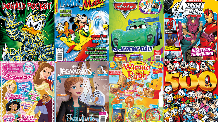 Egmont förnyar globalt licensavtal med Disney