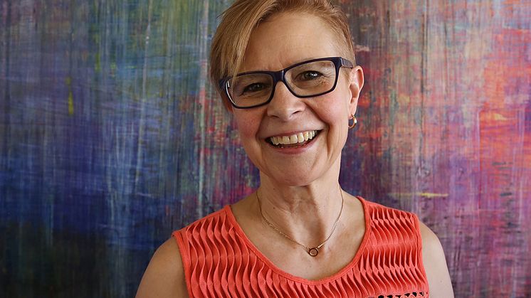 Lena Koskinen, rektor på Erlaskolan i Falun