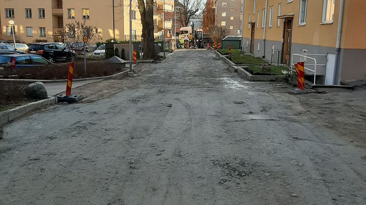 Djäknebergsgatan görs om till Västerås första bymiljöväg