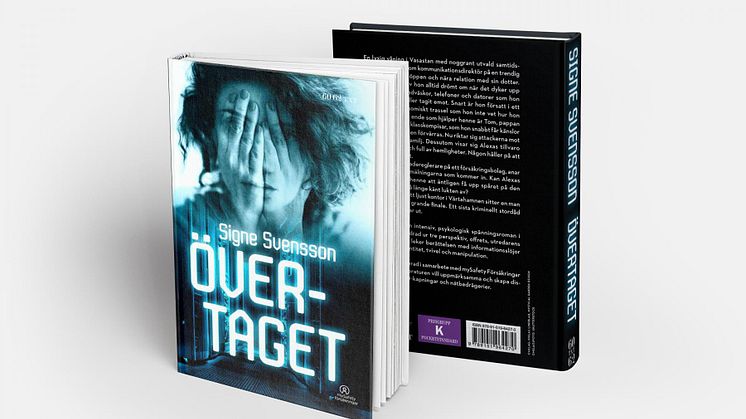 Boken Övertaget, skriven av författaren Signe Svensson i samarbete med mySafety Försäkringar