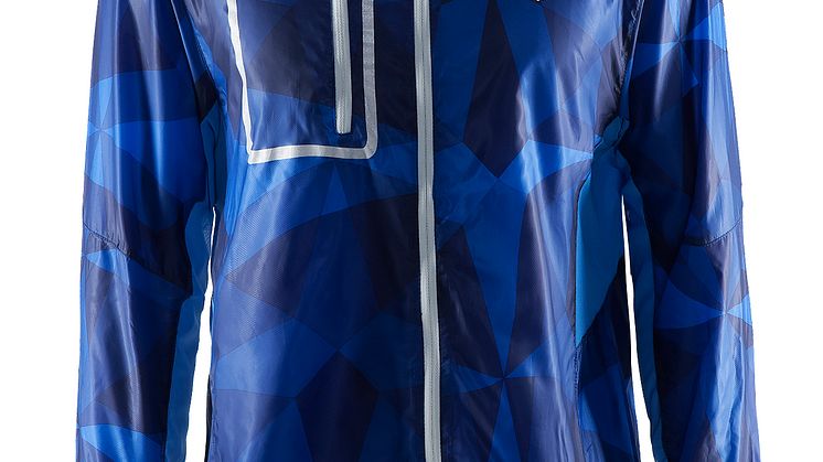 Focus hood jacket (herr) i färgen geo view