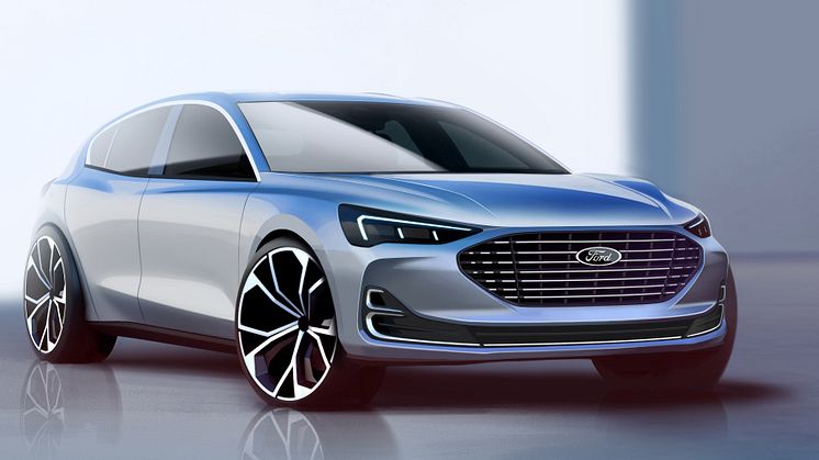 Ford Focus 2021 Titanium skisse
