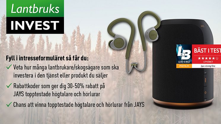 Lantbrukarnas investeringsplaner - från byggnation till inköp av maskiner, traktorer