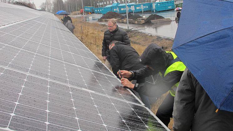 Inte bara solceller. Solar Park Helsingborg ger utlopp för viljan att göra en insats.