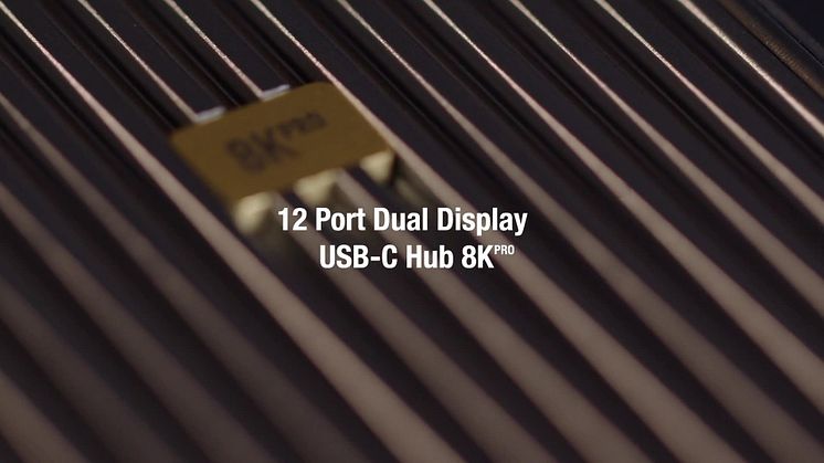 UNISYNK 12 Port USB-C Hub 8KPRO