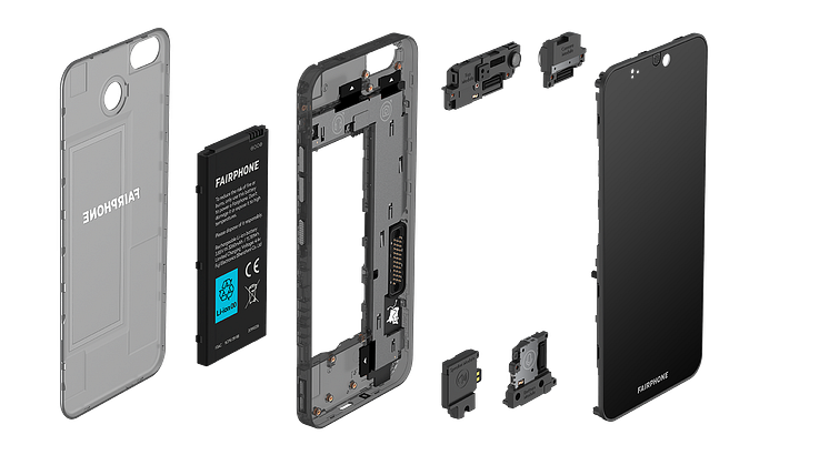 Fairphone har utbytbara delar för längre livslängd