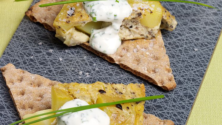 Oliv- och potatistortilla