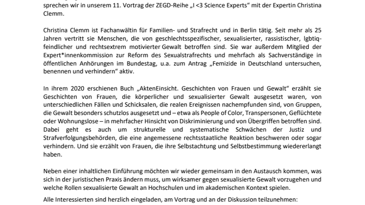 Aktionsmonat gegen geschlechtsbezogene Gewalt