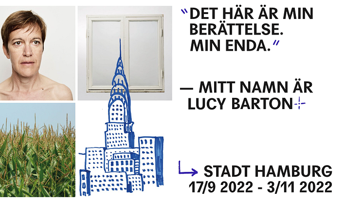 Monologen ”Mitt namn är Lucy Barton” med Cecilia Lindqvist får Sverigepremiär 17 september. Foto: Johan Sundell